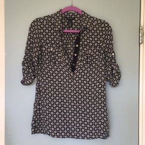 White House black market, silk top